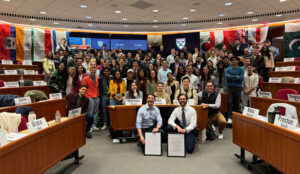 Harvard Students with Simprints' Toby Norman