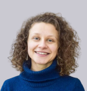 Professional headshot of Alexandra Grigore, Simprints' Chief Product Officer