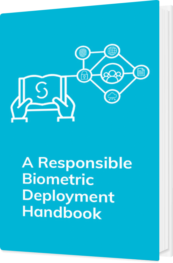 Simprints Responsible Biometric Deployment Handbook cover